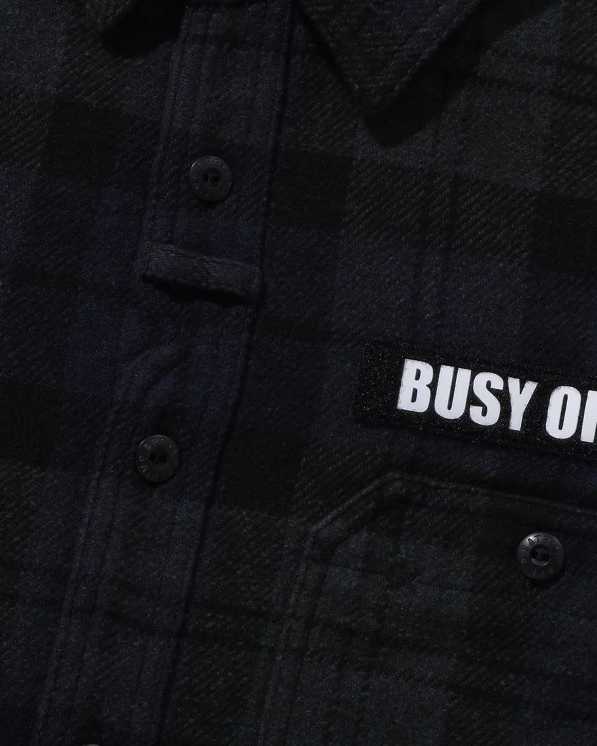 BAPE Flannel Check Tactical Shirt