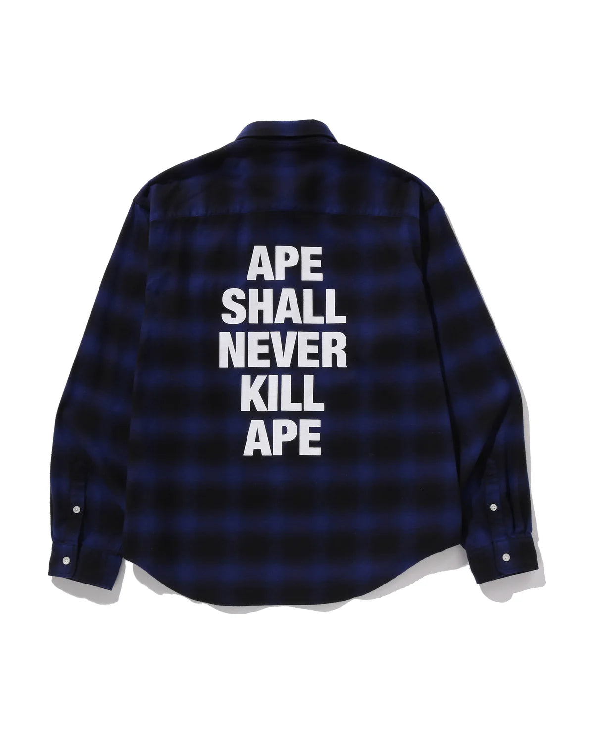 BAPE Block Check Relaxed Fit Shirt