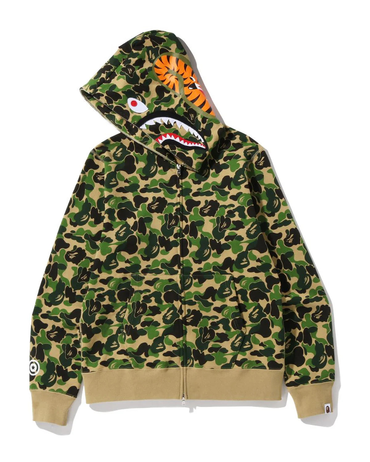 BAPE Abc Camo Shark Full Zip Hoodie