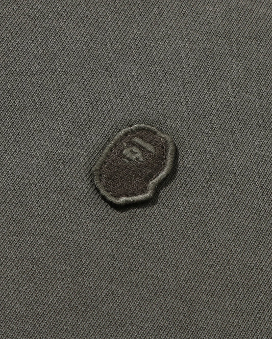 BAPE Garment Dye One Point Relaxed Fit Crewneck Sweatshirt