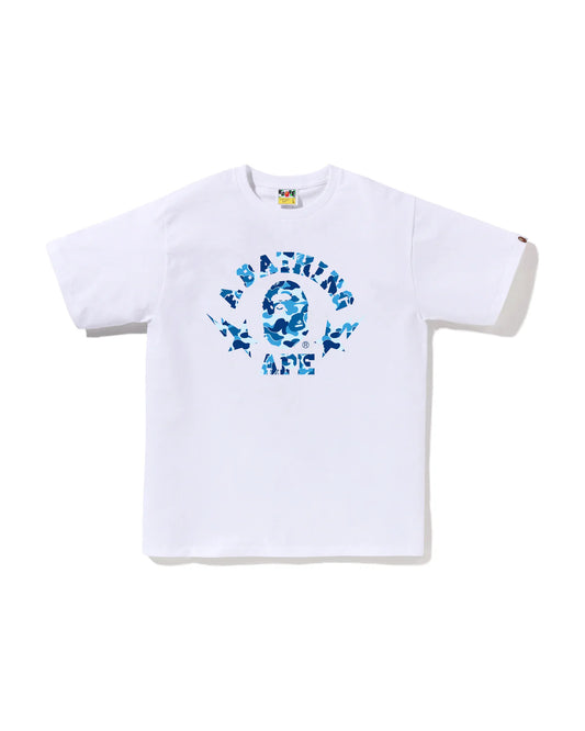 BAPE Abc Camo STA College Tee