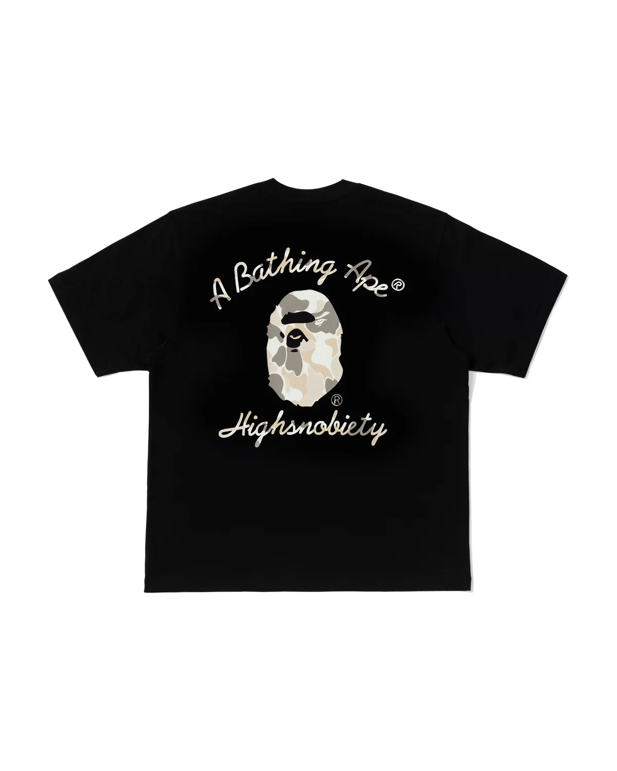 BAPE X Highsnobiety Multi Logo Relaxed Fit Tee