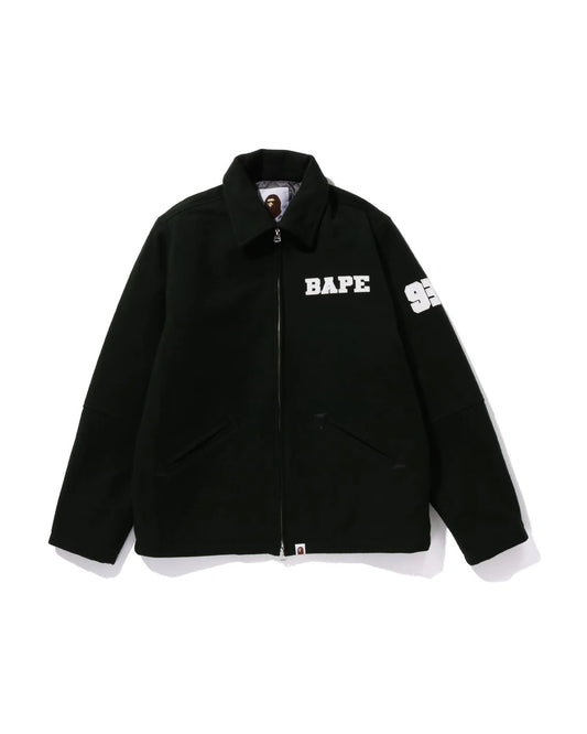 BAPE Melton Zip Jacket