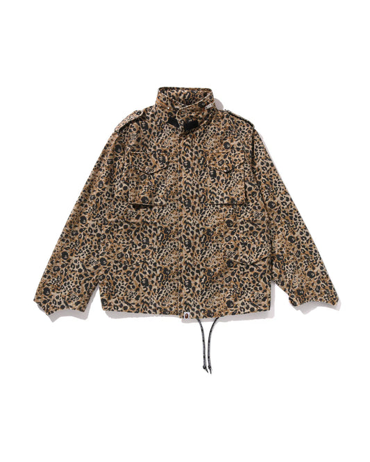 BAPE Wild Leopard Pattern M-65 Jacket