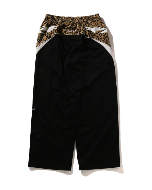 BAPE Wild Leopard Pattern Oversized Fit Track Pants