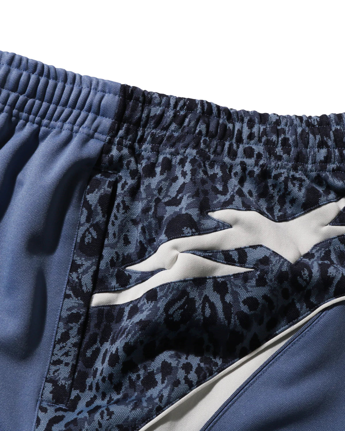 BAPE Wild Leopard Pattern Oversized Fit Track Pants