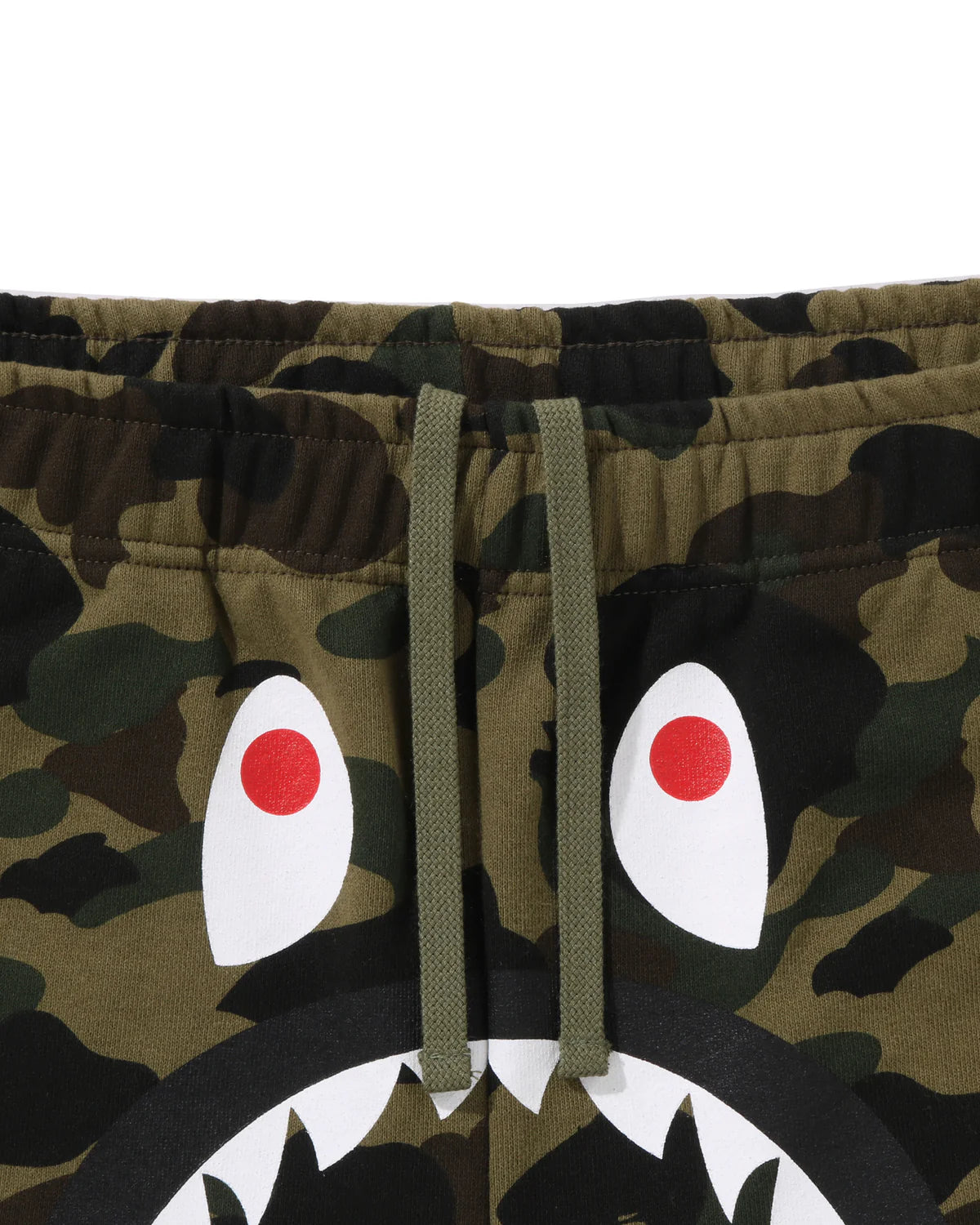 BAPE 1st Camo Shark Regular Fit Sweat Shorts