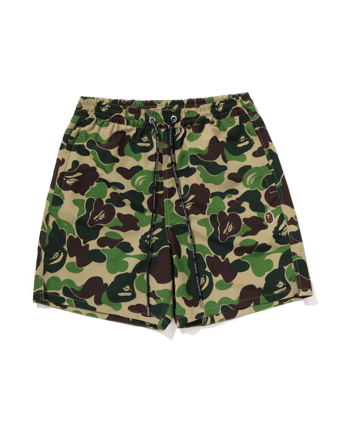 BAPE Abc Camo One Point Relaxed Fit Water Shorts