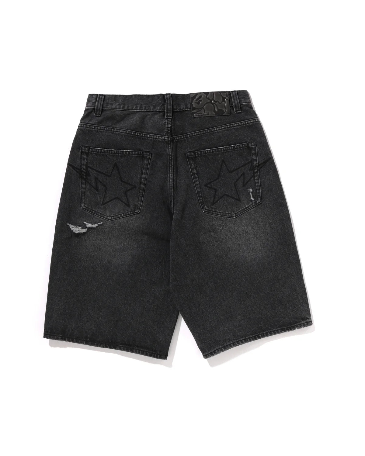 BAPE STA Relaxed Fit Denim Shorts