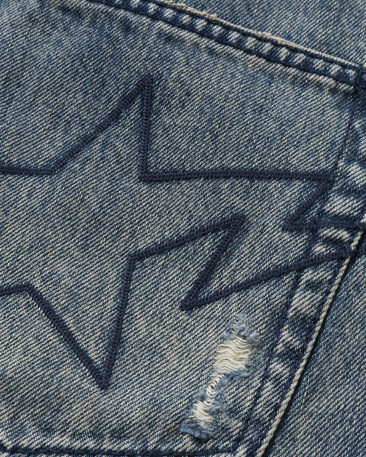 BAPE STA Relaxed Fit Denim Shorts