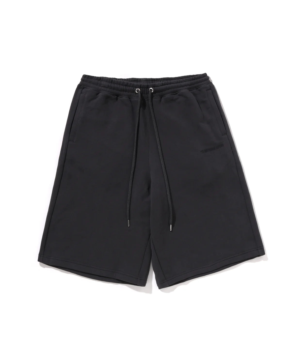 BAPE Bathing Ape Logo Knee Length Relaxed Fit Sweat Shorts