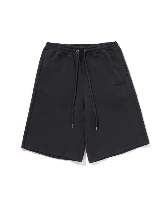 BAPE Bathing Ape Logo Knee Length Relaxed Fit Sweat Shorts