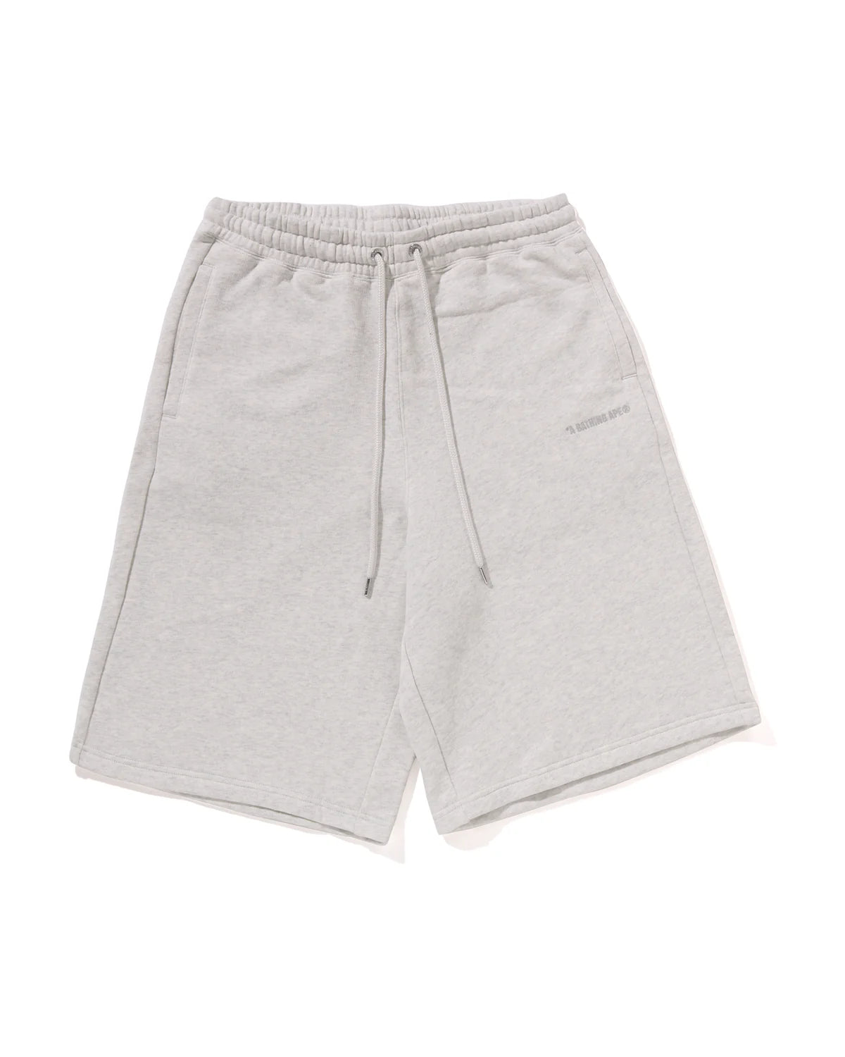 BAPE Bathing Ape Logo Knee Length Relaxed Fit Sweat Shorts