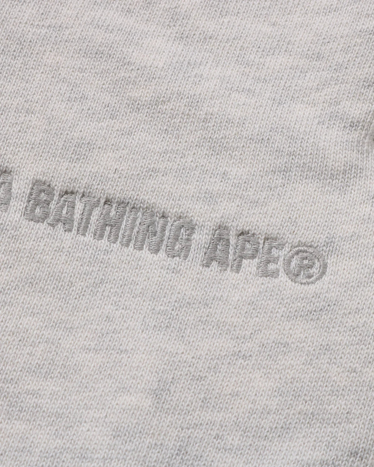 BAPE Bathing Ape Logo Knee Length Relaxed Fit Sweat Shorts