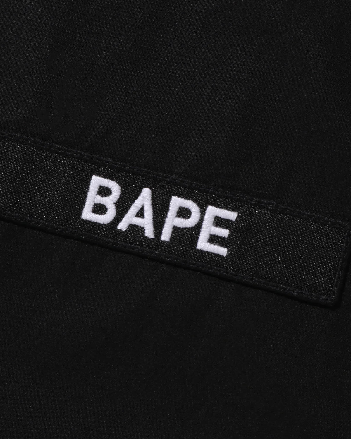 BAPE Bathing Ape Logo Military Ls Shirt