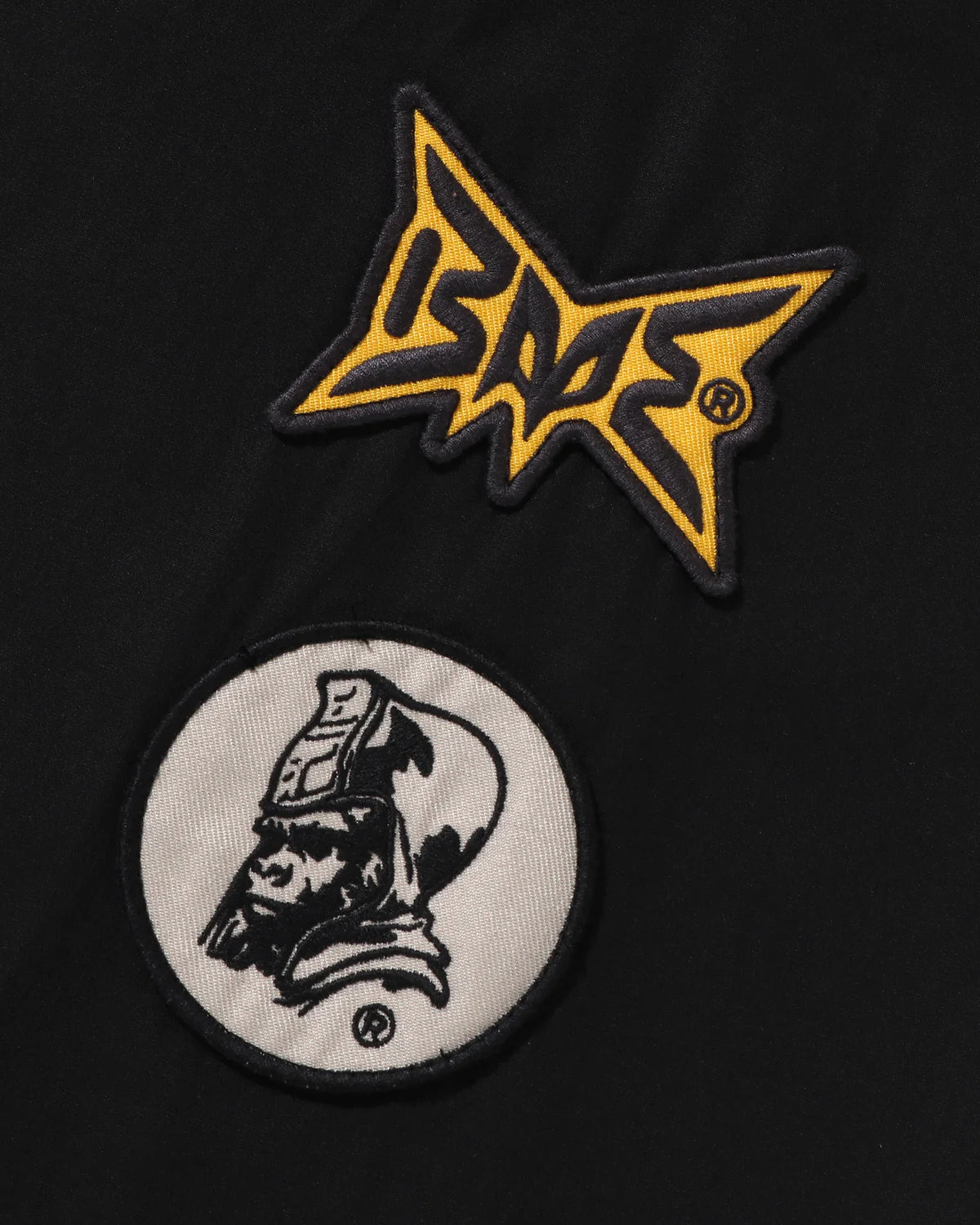 BAPE Bathing Ape Logo Military Ls Shirt