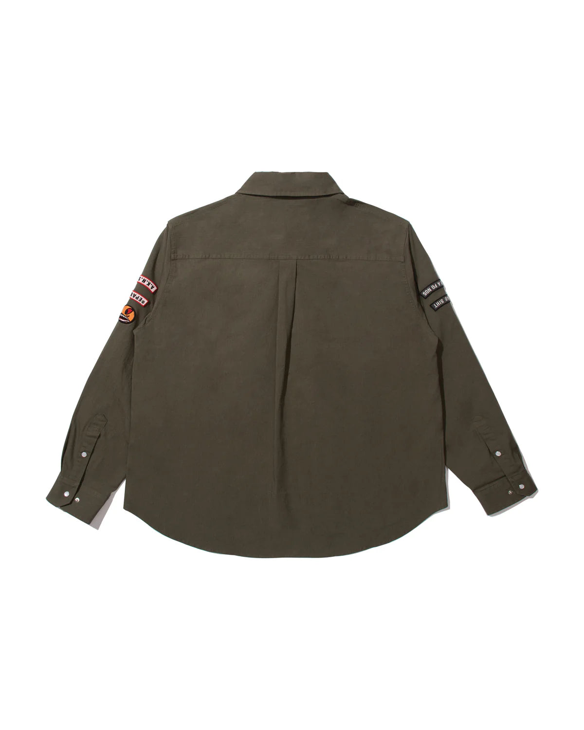 BAPE By Kazuki Kuraishi Muti Patch Military Ls Shirt
