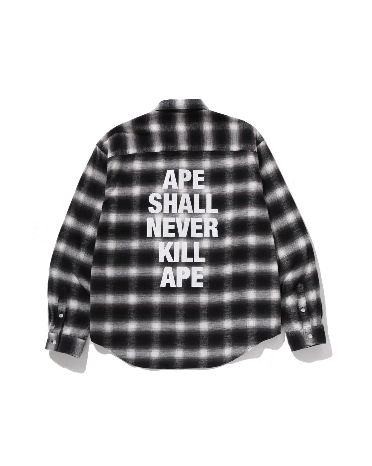 BAPE Block Check Relaxed Fit Shirt