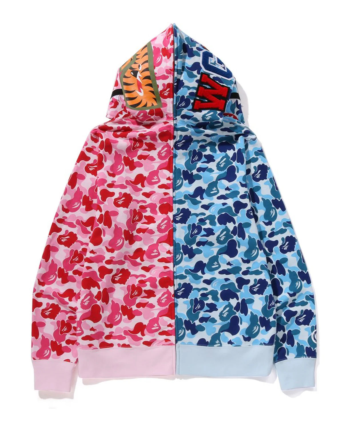 BAPE Abc Camo Separate Shark Full Zip Hoodie