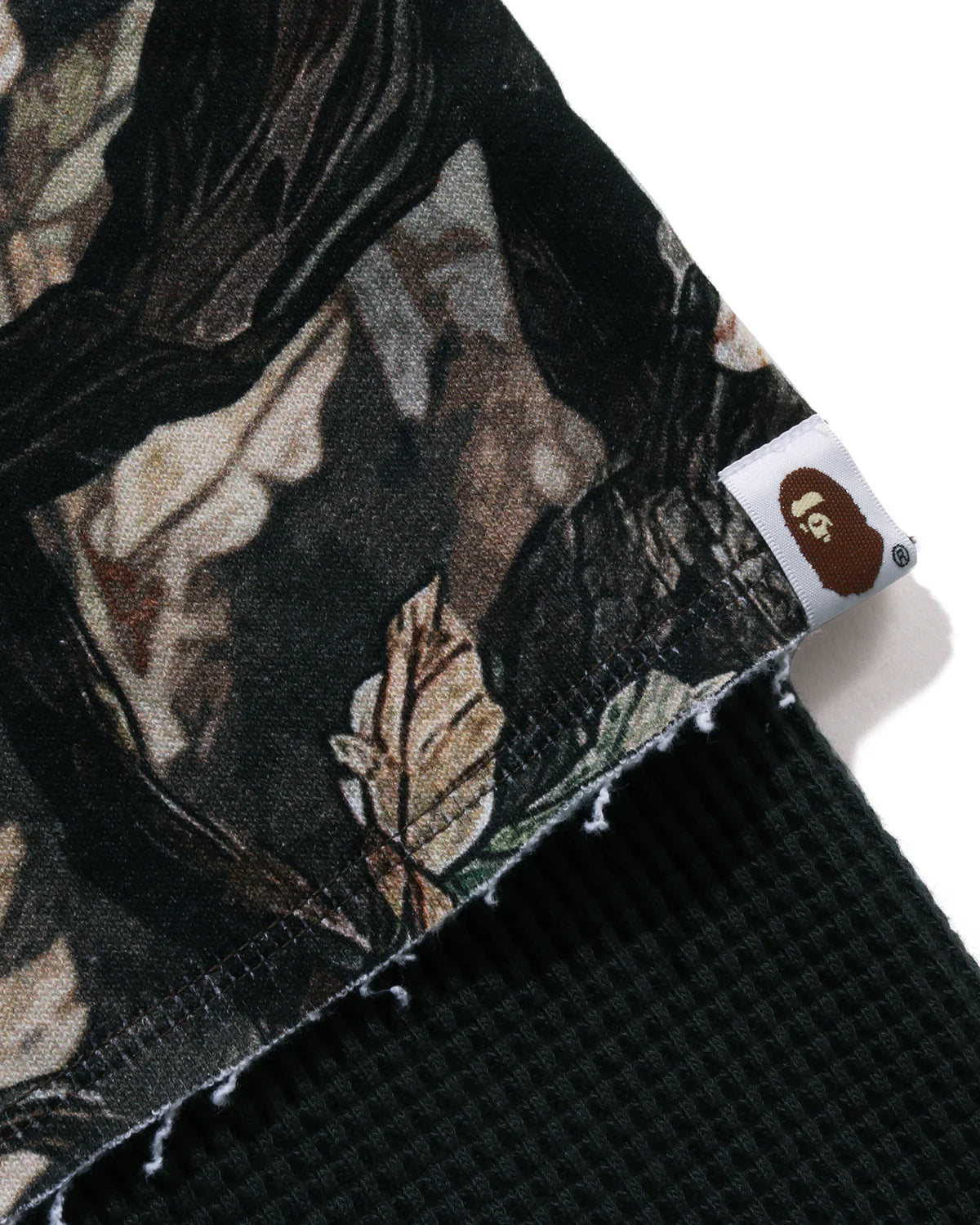 BAPE Tree Edge Camo Layered Pullover Hoodie