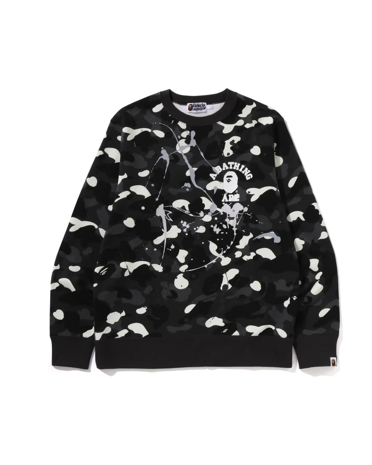 BAPE City Camo Painting Crewneck Sweatshirt