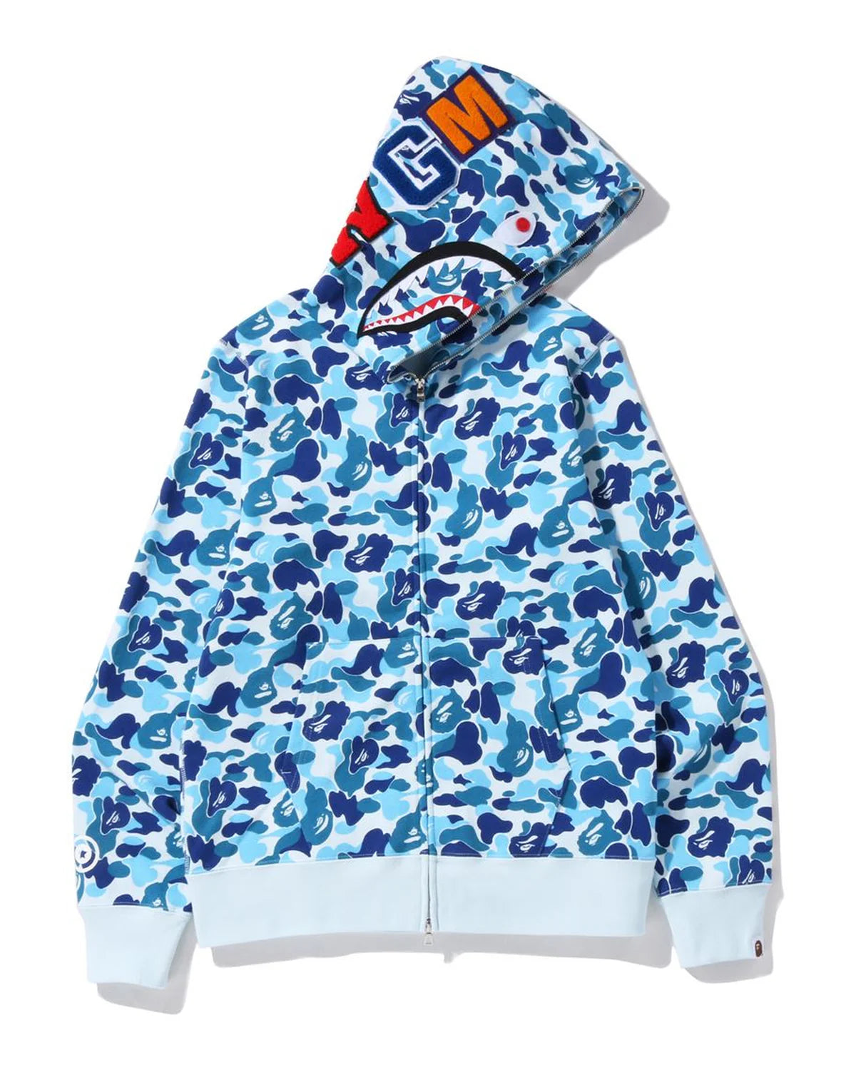 BAPE Abc Camo Shark Full Zip Hoodie