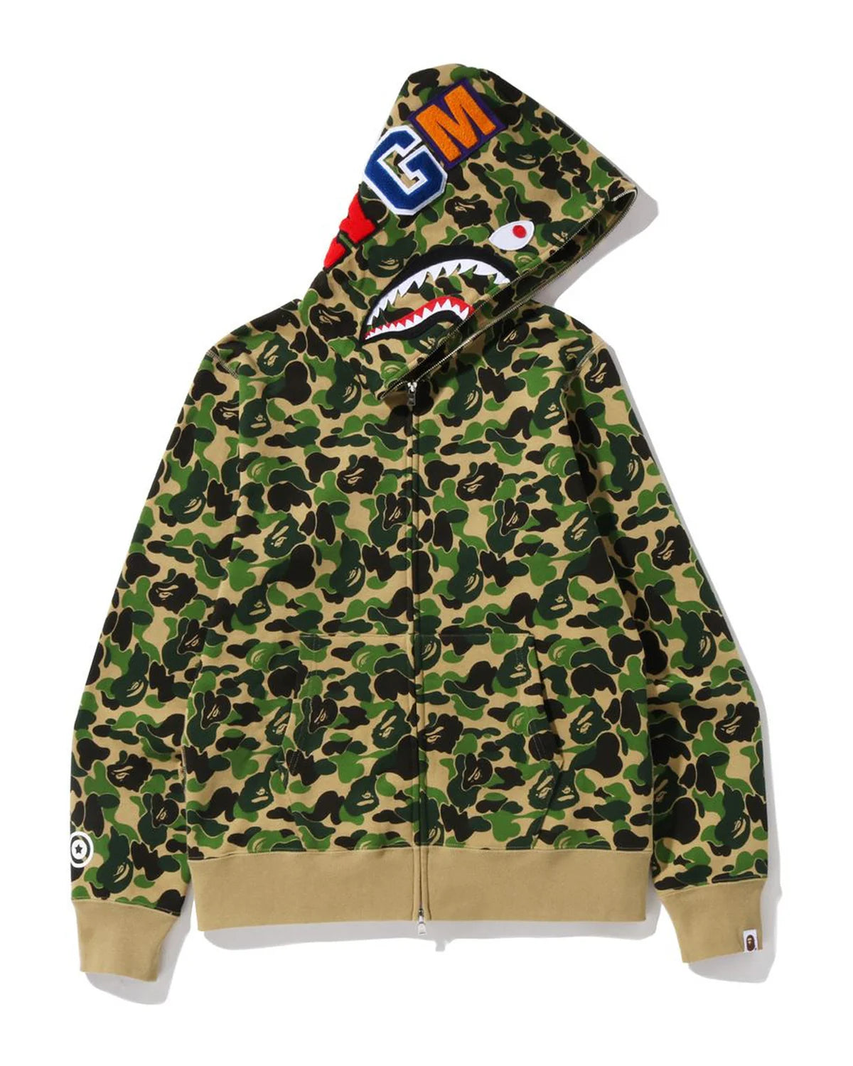 BAPE Abc Camo Shark Full Zip Hoodie
