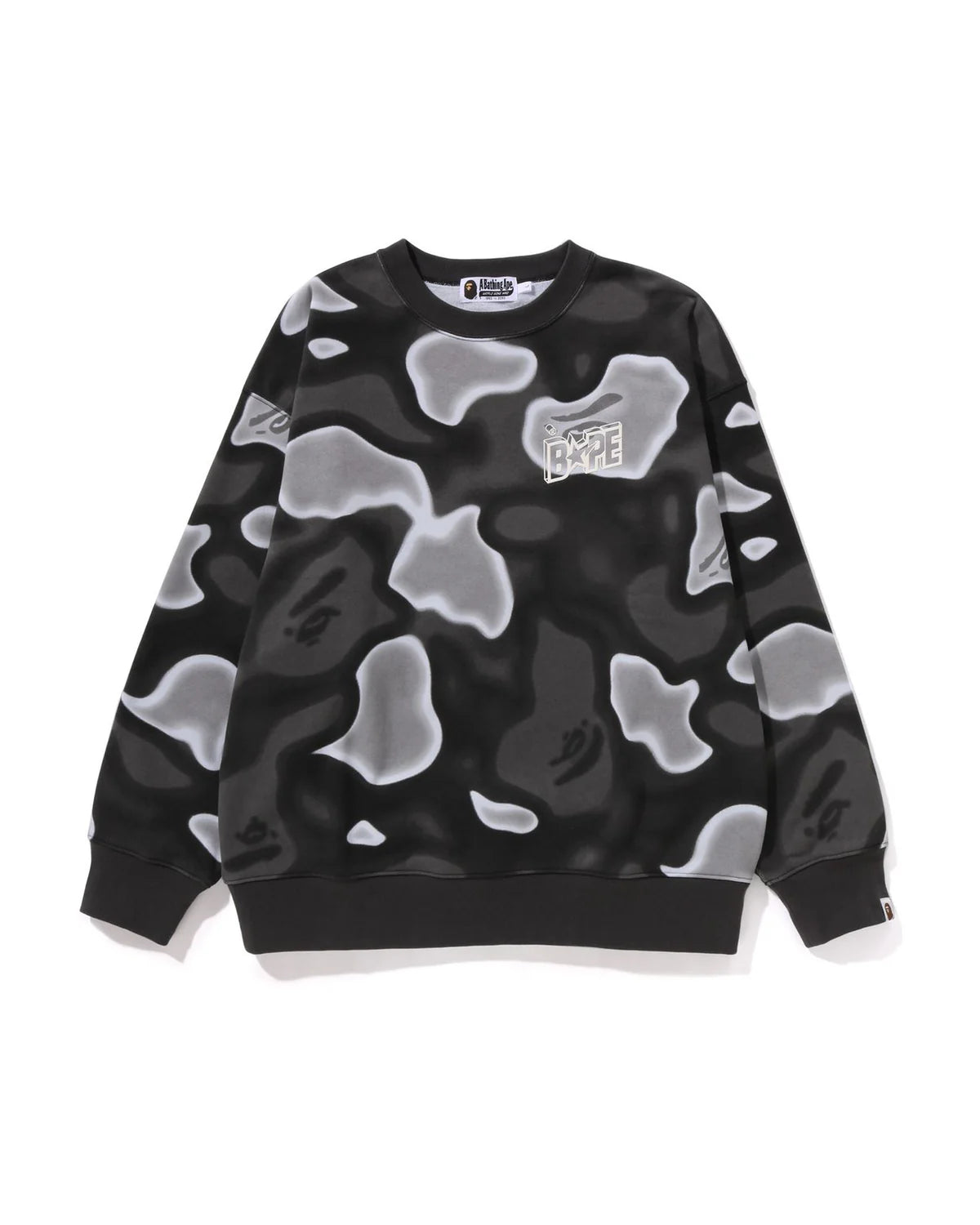BAPE Liquid Camo BAPE STA Crewneck Sweat