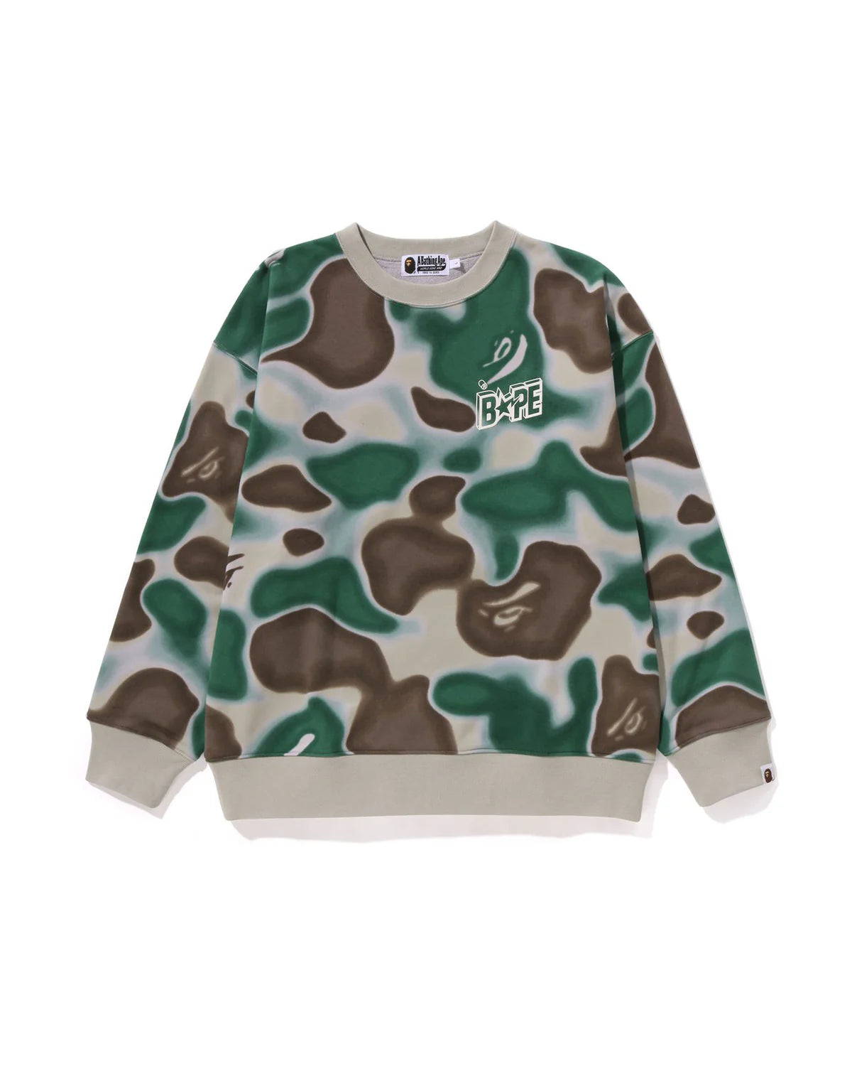 BAPE Liquid Camo BAPE STA Crewneck Sweat