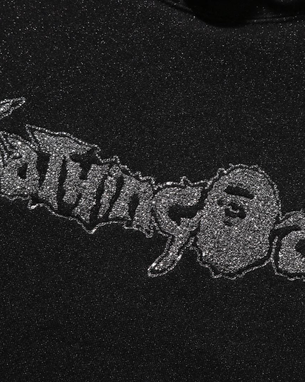 BAPE Metallic Yarn Pullover Hoodie