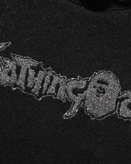 BAPE Metallic Yarn Pullover Hoodie