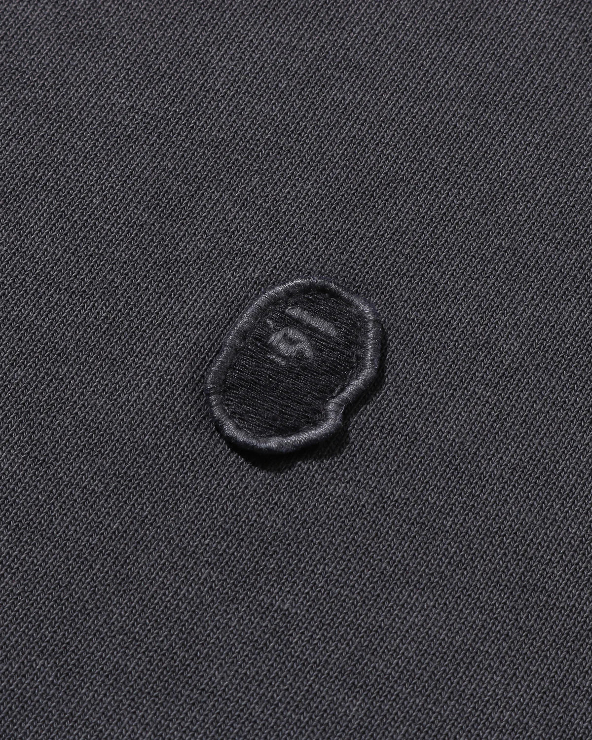 BAPE Garment Dye One Point Relaxed Fit Crewneck Sweatshirt