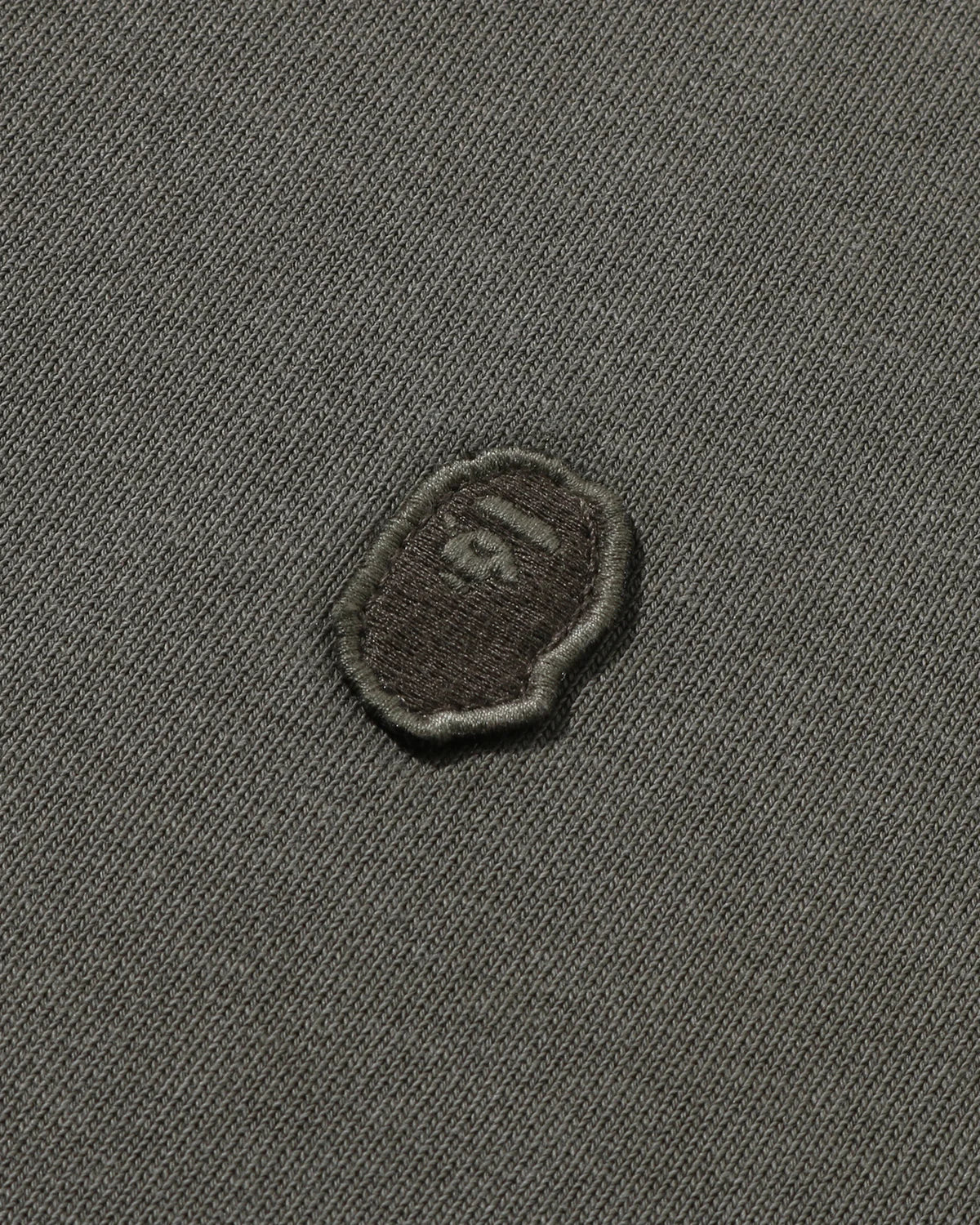 BAPE Garment Dye One Point Relaxed Fit Crewneck Sweatshirt