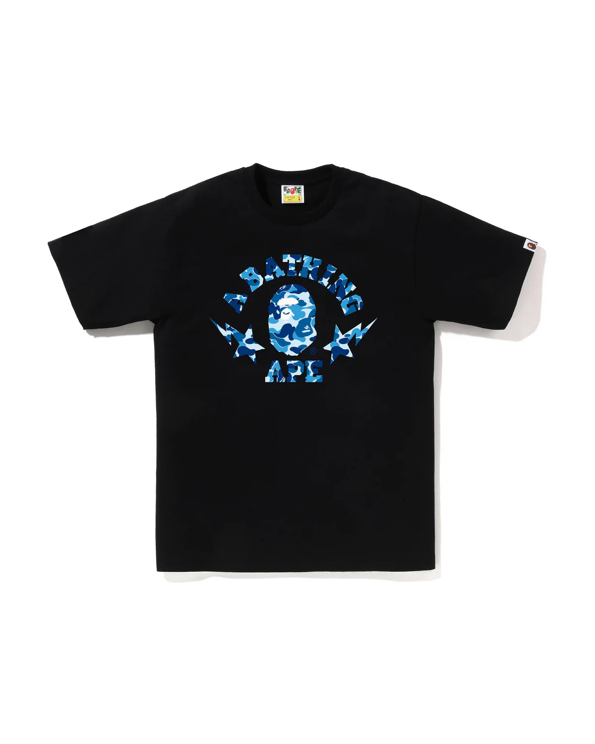 BAPE Abc Camo STA College Tee