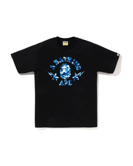 BAPE Abc Camo STA College Tee