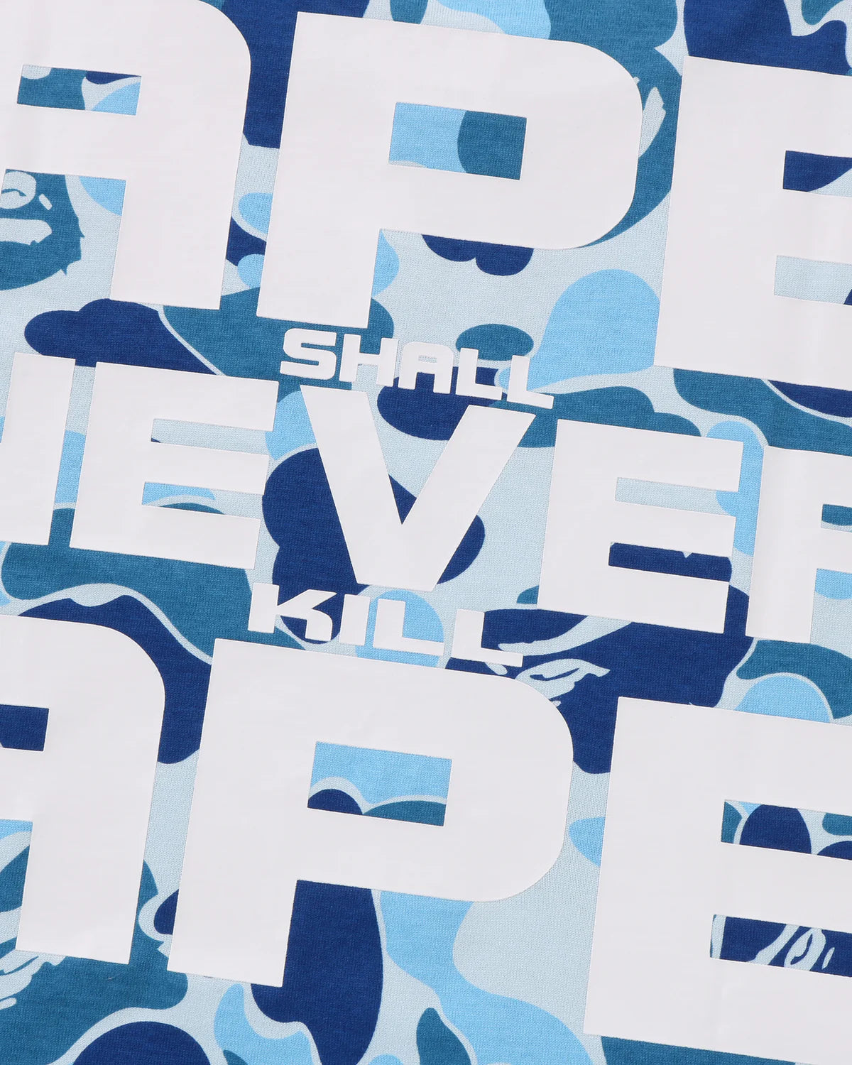 BAPE Abc Camo Asnka Tee