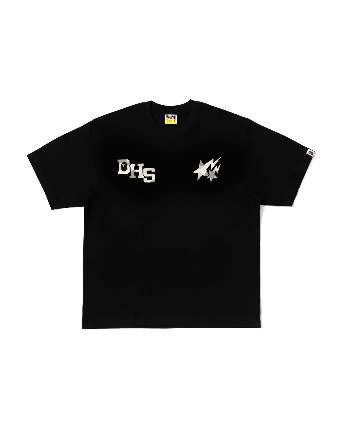 BAPE X Highsnobiety Multi Logo Relaxed Fit Tee