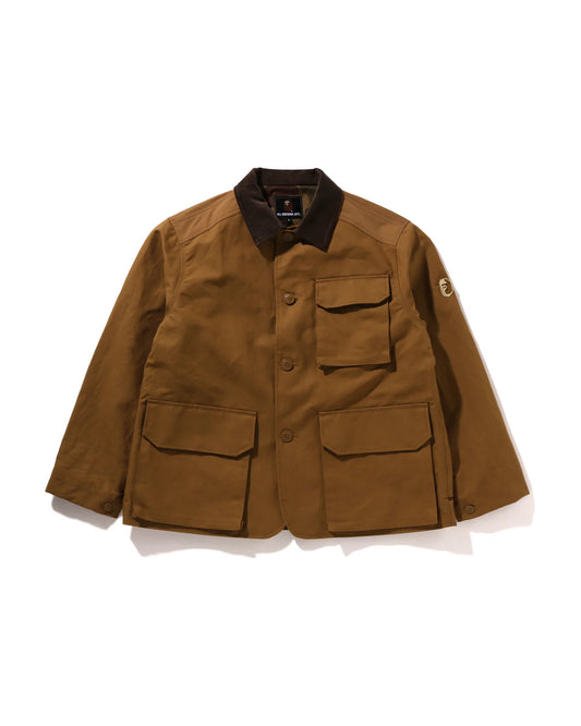 BAPE Mr. Bathing Ape Canvas Hunting Jacket