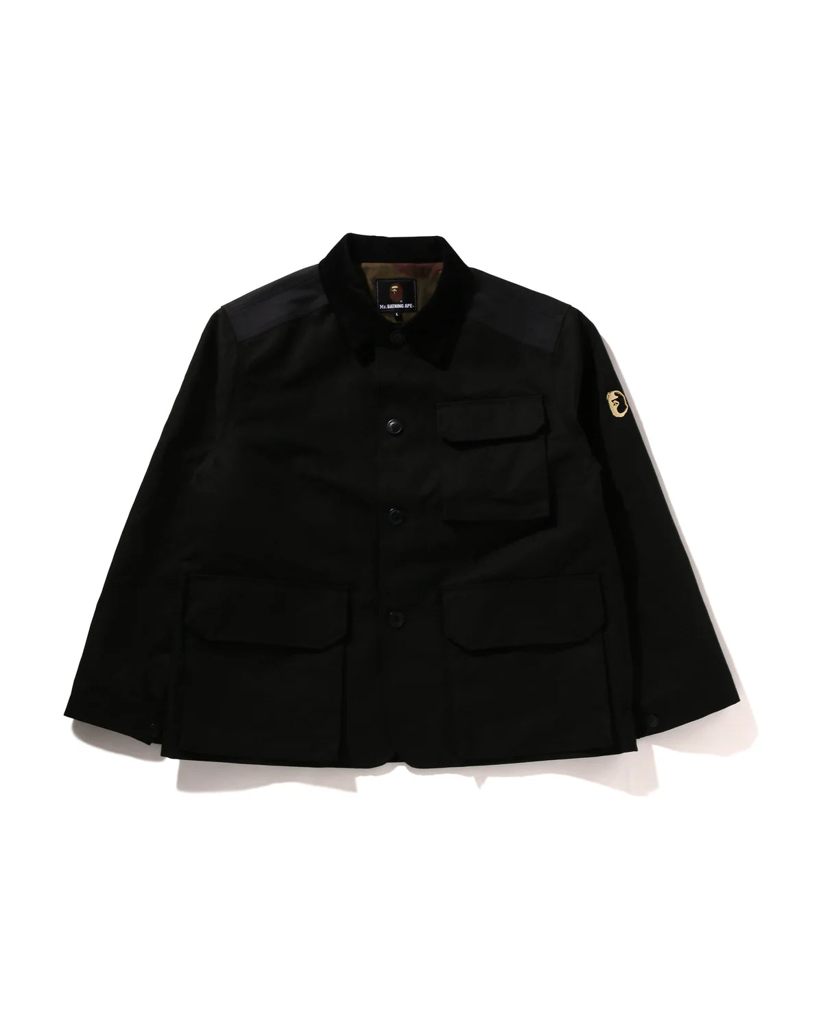 BAPE Mr. Bathing Ape Canvas Hunting Jacket