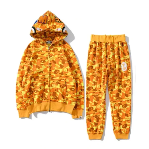 Bape Shark Hoodie Pajama Set