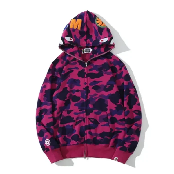 A Bathing Ape Bape Shark Hoodie