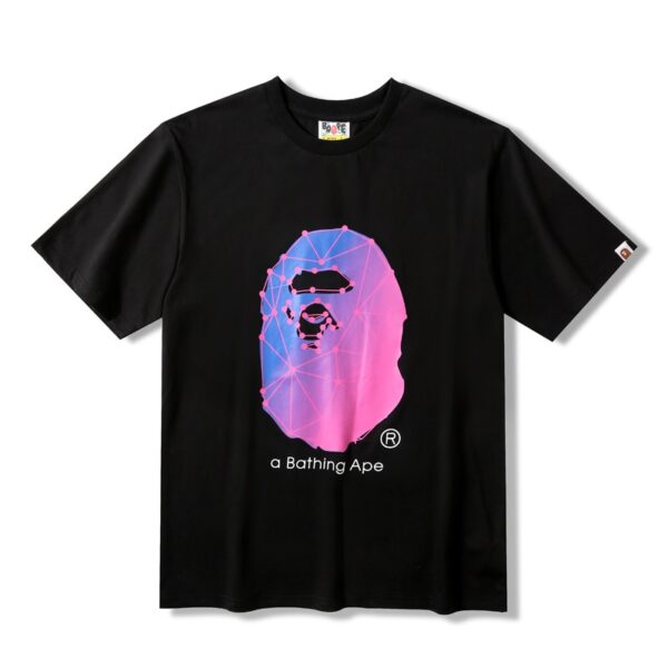 A Bathing Ape Head BAPE Black T-Shirt