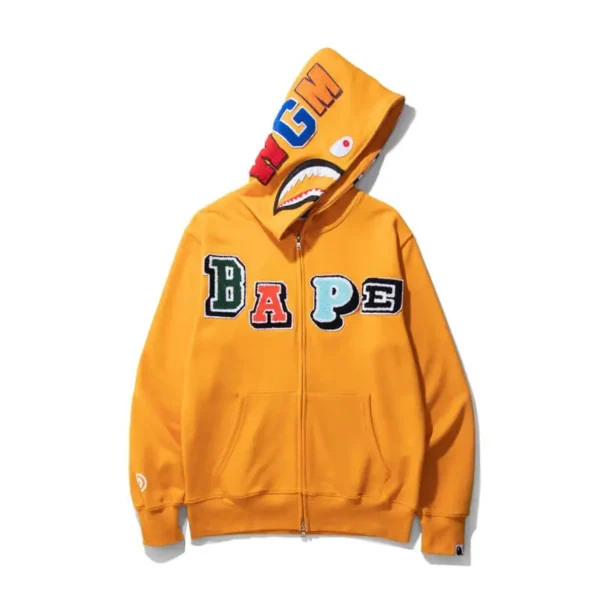 Bathing Ape Bape Shark Hoodie