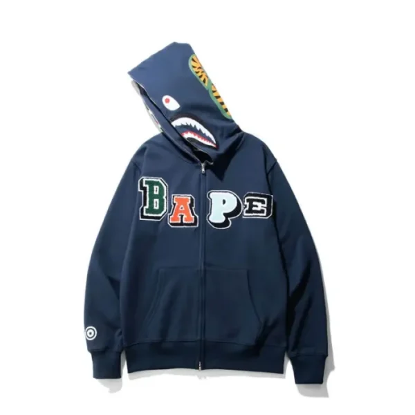 Bathing Ape Bape Shark Hoodie