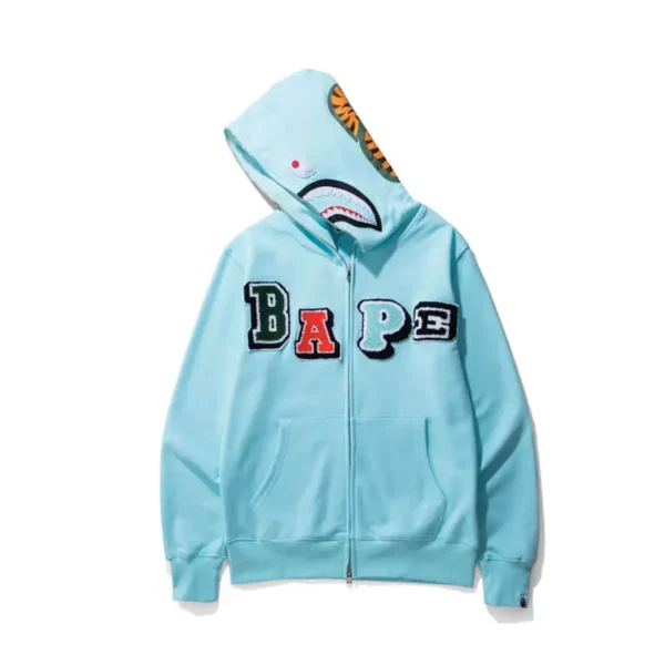 Bathing Ape Bape Shark Hoodie