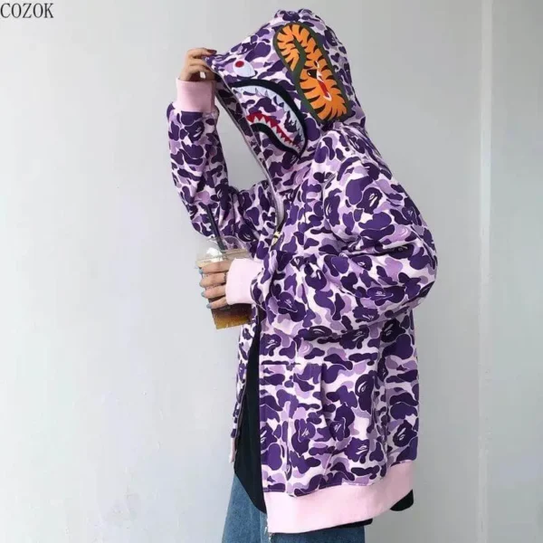 BAPE Camo Double Hoodie